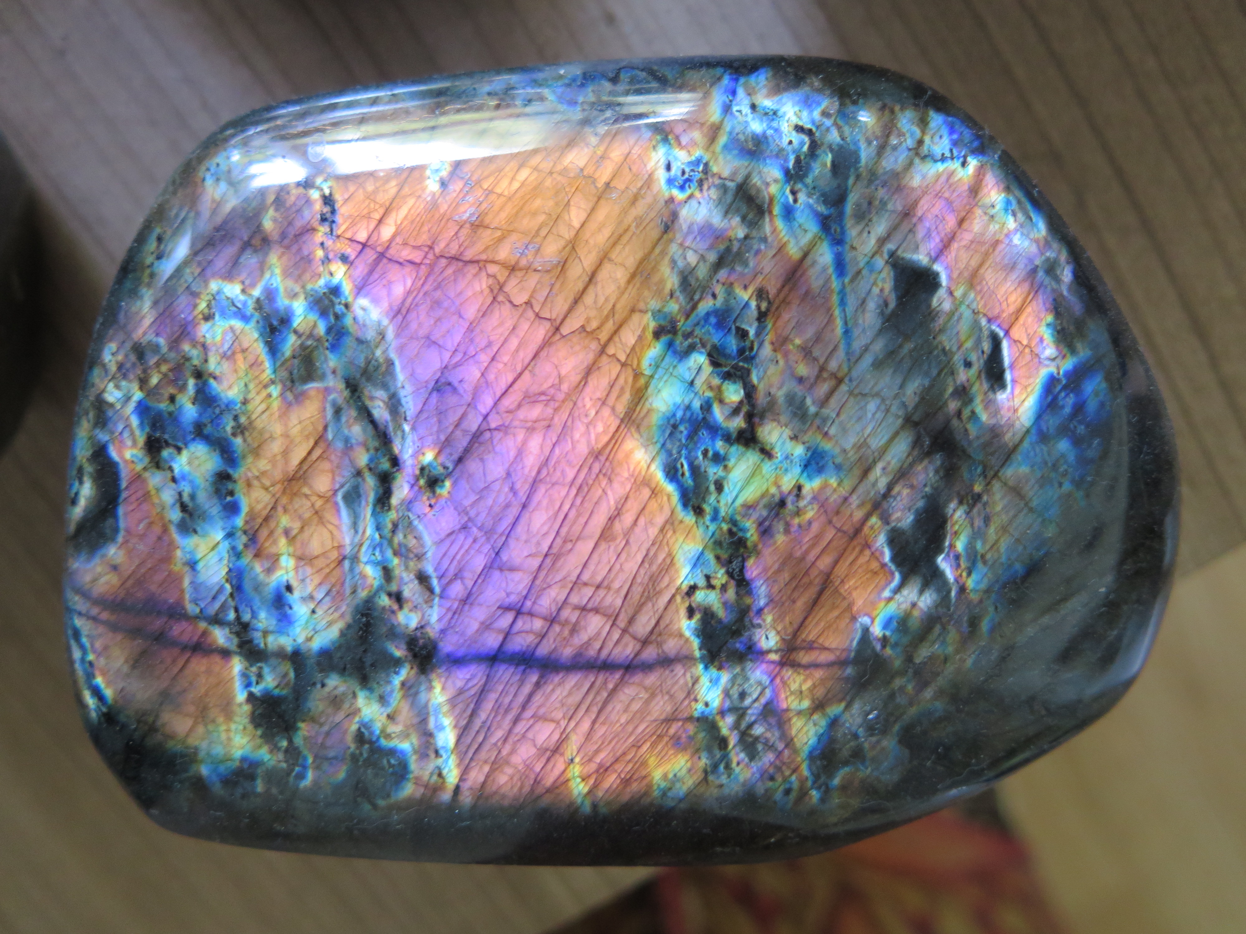 Labradorite pierre de protection chamique