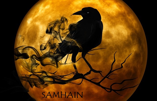 corbeau samhain rituel chamanique