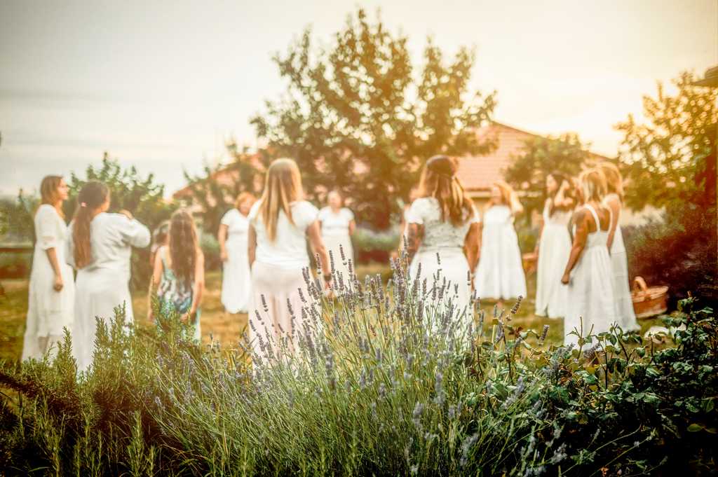 cérémonie druidique femmes druidesses