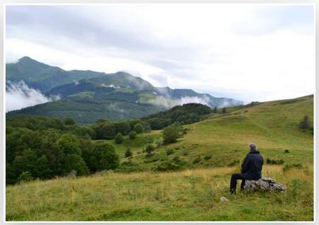 Bouton retraite chamanique Pyrénées juillet 2023