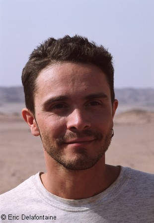 Eric Delafontaine quête de vision dans le désert du Sinaï en 2003