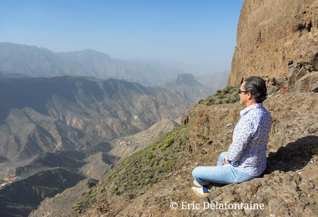 Méditation au Roque Bentayga